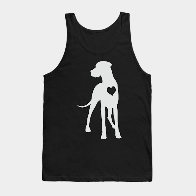 Adore Great Danes Tank Top by Psitta